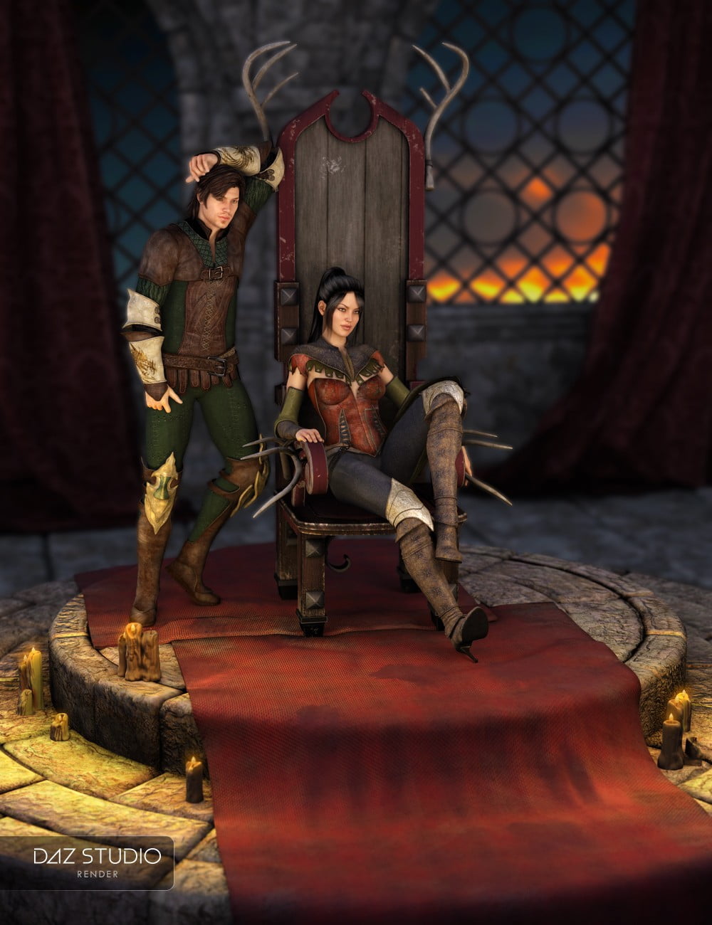 Muelsfell Contemptuous Throne Display Base