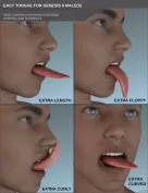 Easy Tongue for Genesis 8 Male(s)