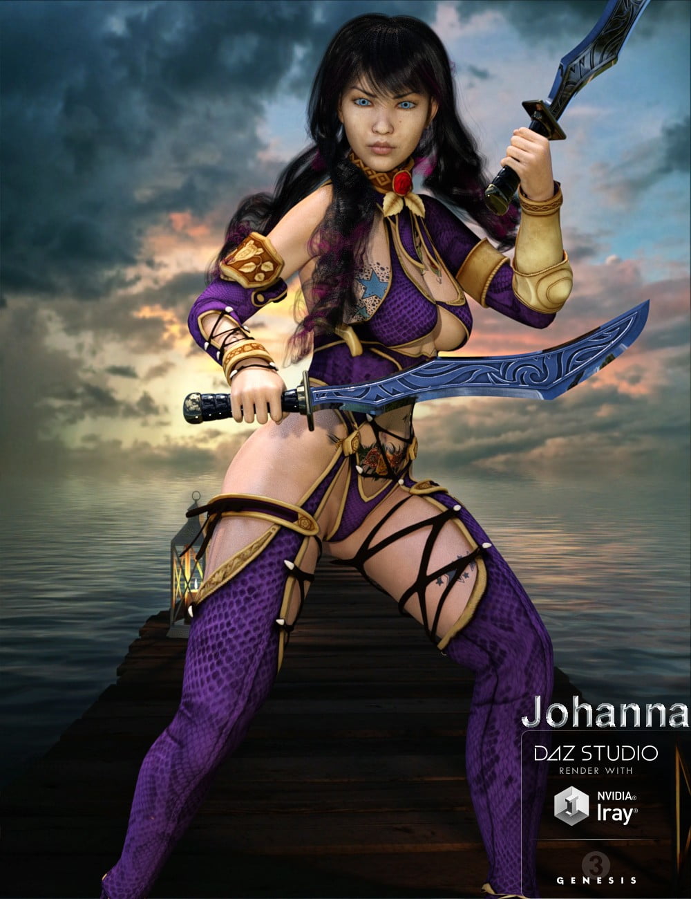 Johanna for Genesis 3 Female