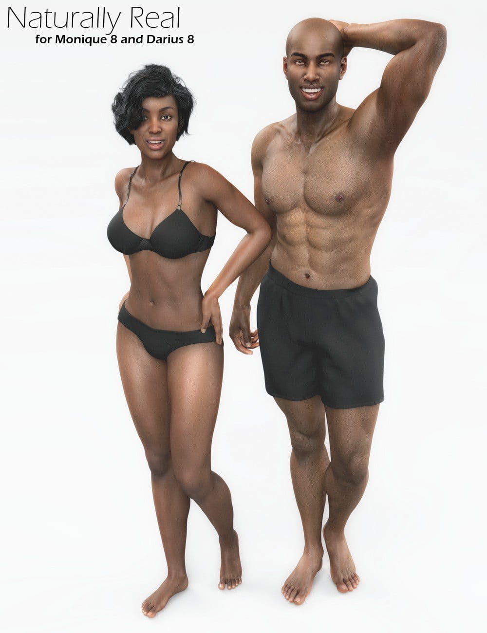 Naturally Real Material Options for Monique 8 and Darius 8