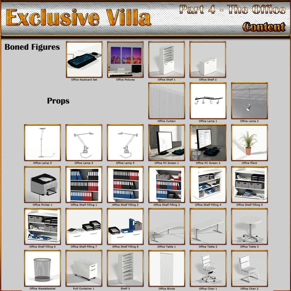 Exclusive Villa 4: The Office