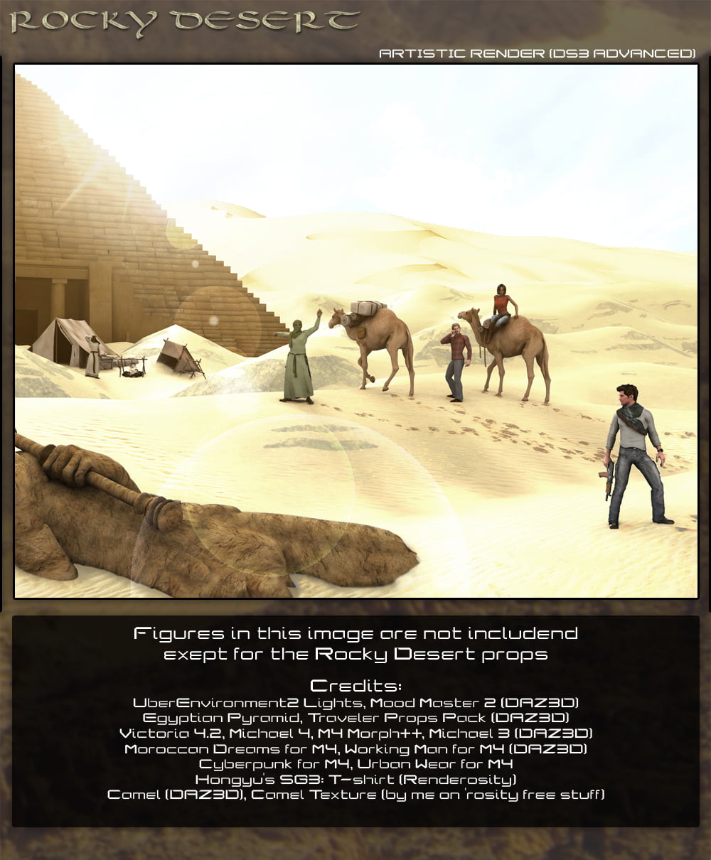 HFS Terrains- Rocky Desert