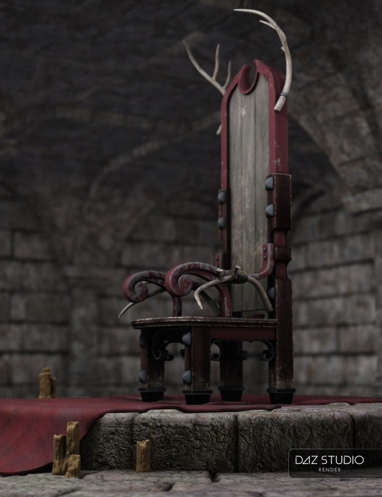 Muelsfell Contemptuous Throne Display Base