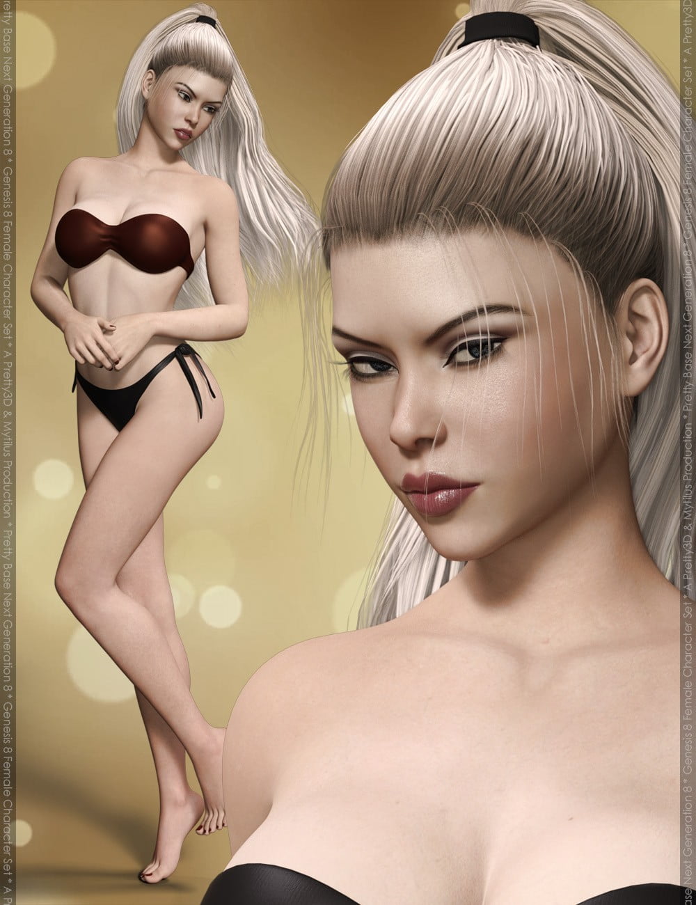 Pretty Base Next Generation 8 for Genesis 8 Female