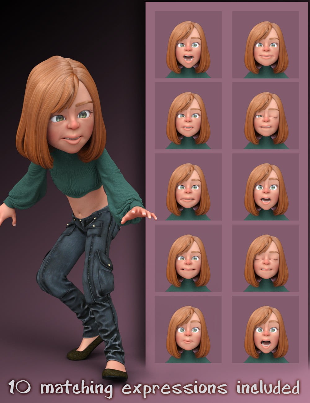 'Fraidy-Cat Poses for Toon Generations 2