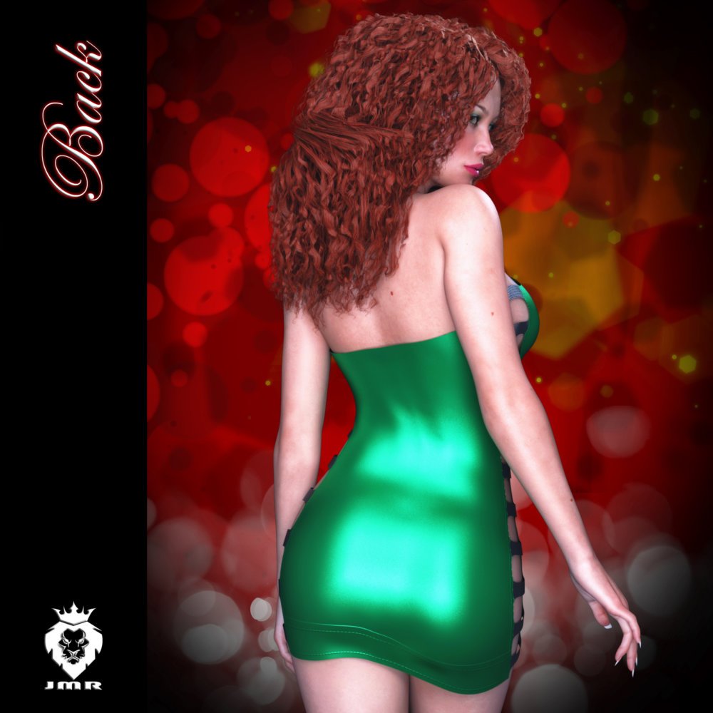 JMR Femme Fatale Dress for G3F/G8F