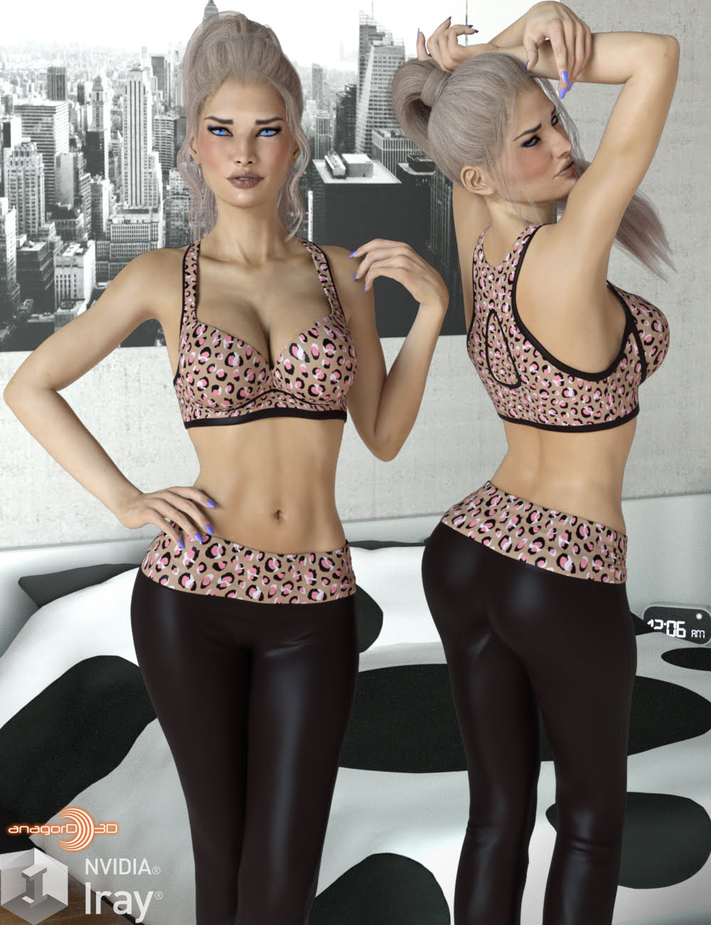 VERSUS - Fads Sports Bra & Yoga Pants for Genesis 3 Female