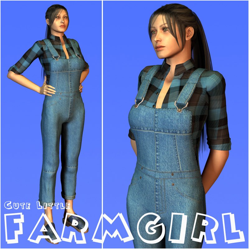 Cute Litttle FarmGirl