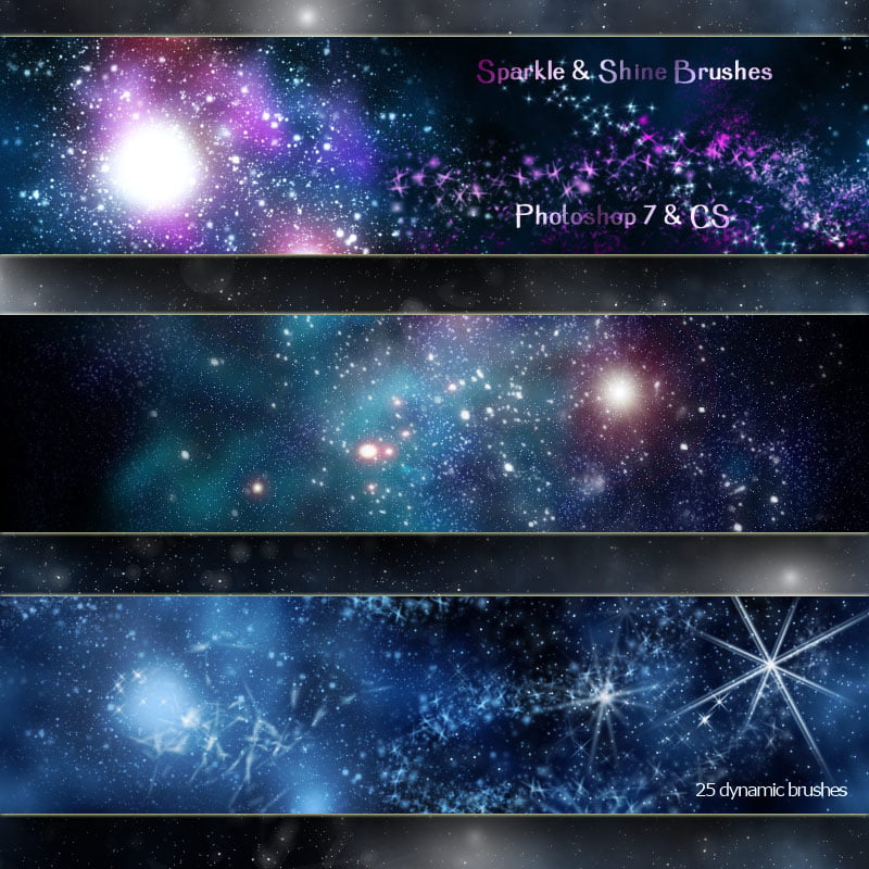 Sparkle & Shine – Dynamic Brushes PS7/CS