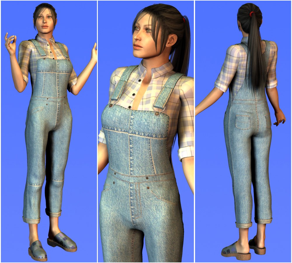 Cute Litttle FarmGirl