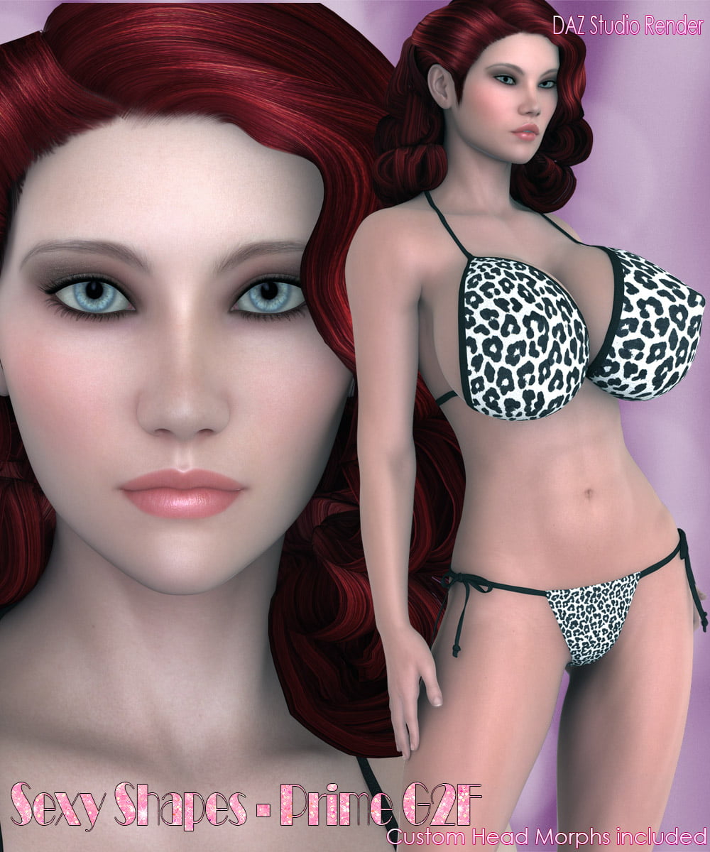 Sexy Shapes Prime - G2F ⋆ Freebies Daz 3D