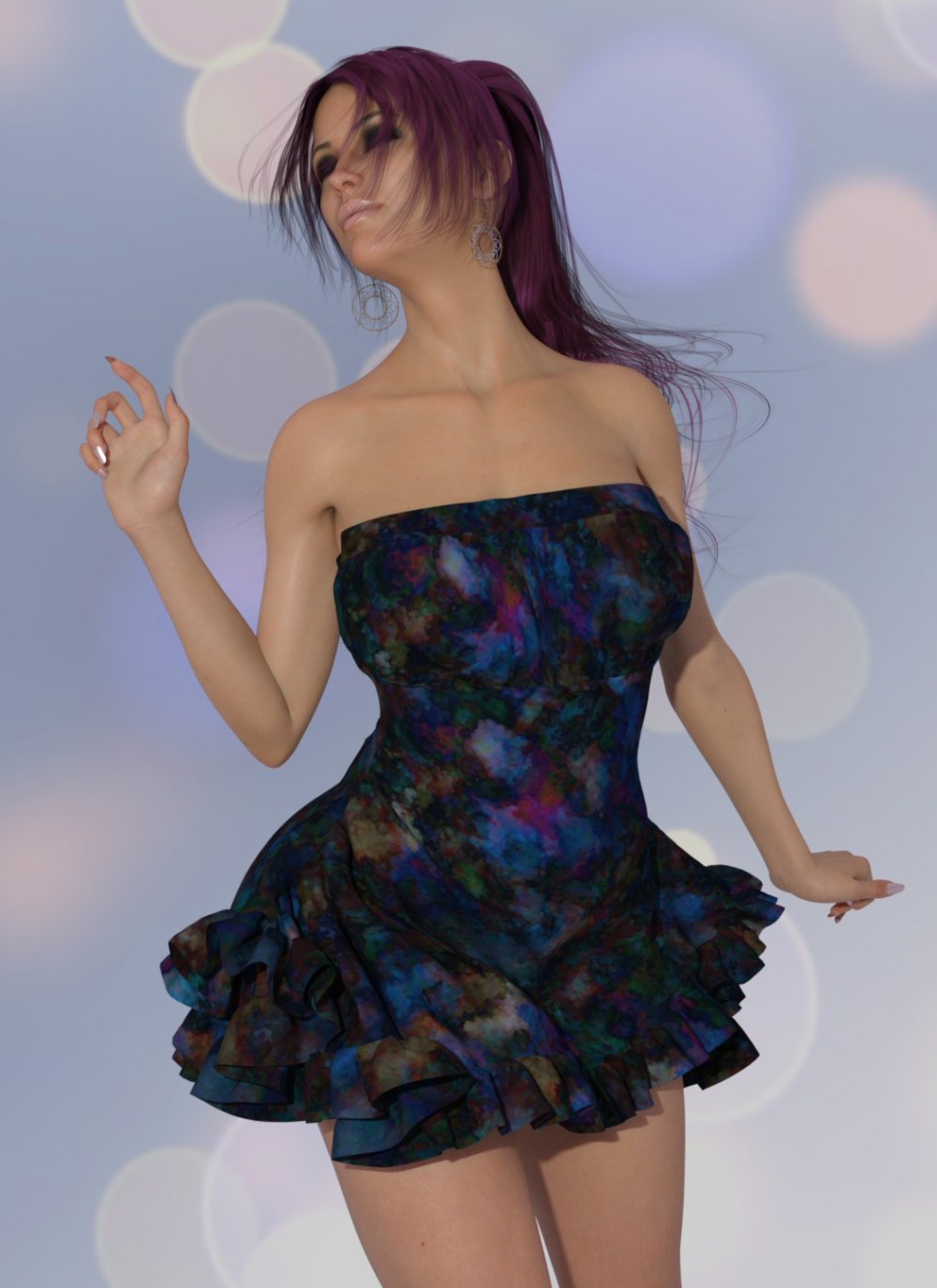 Alice Dress for Genesis 8 Female