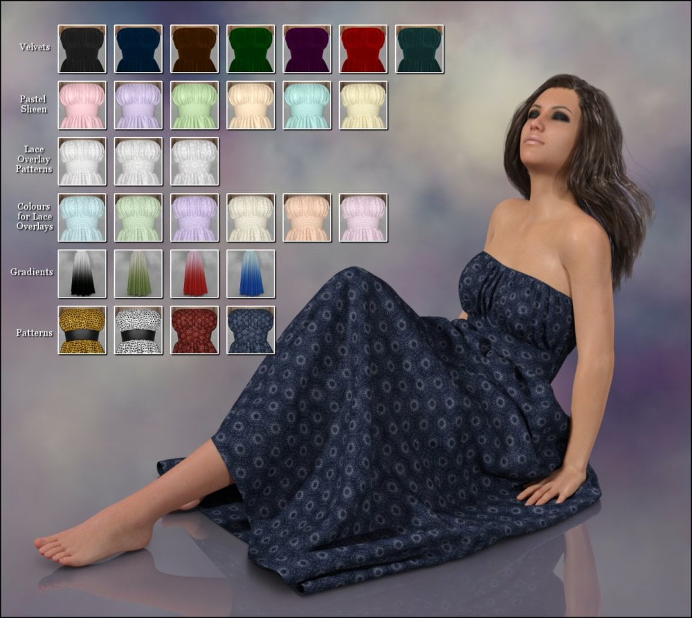 dForce - Fabulous Dress for G8F