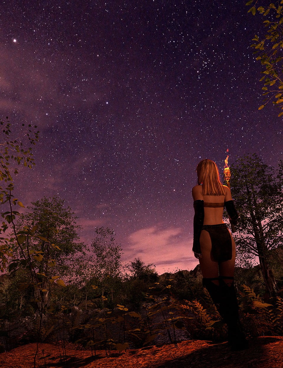 Orestes Iray HDRI Skydomes – Starry Night