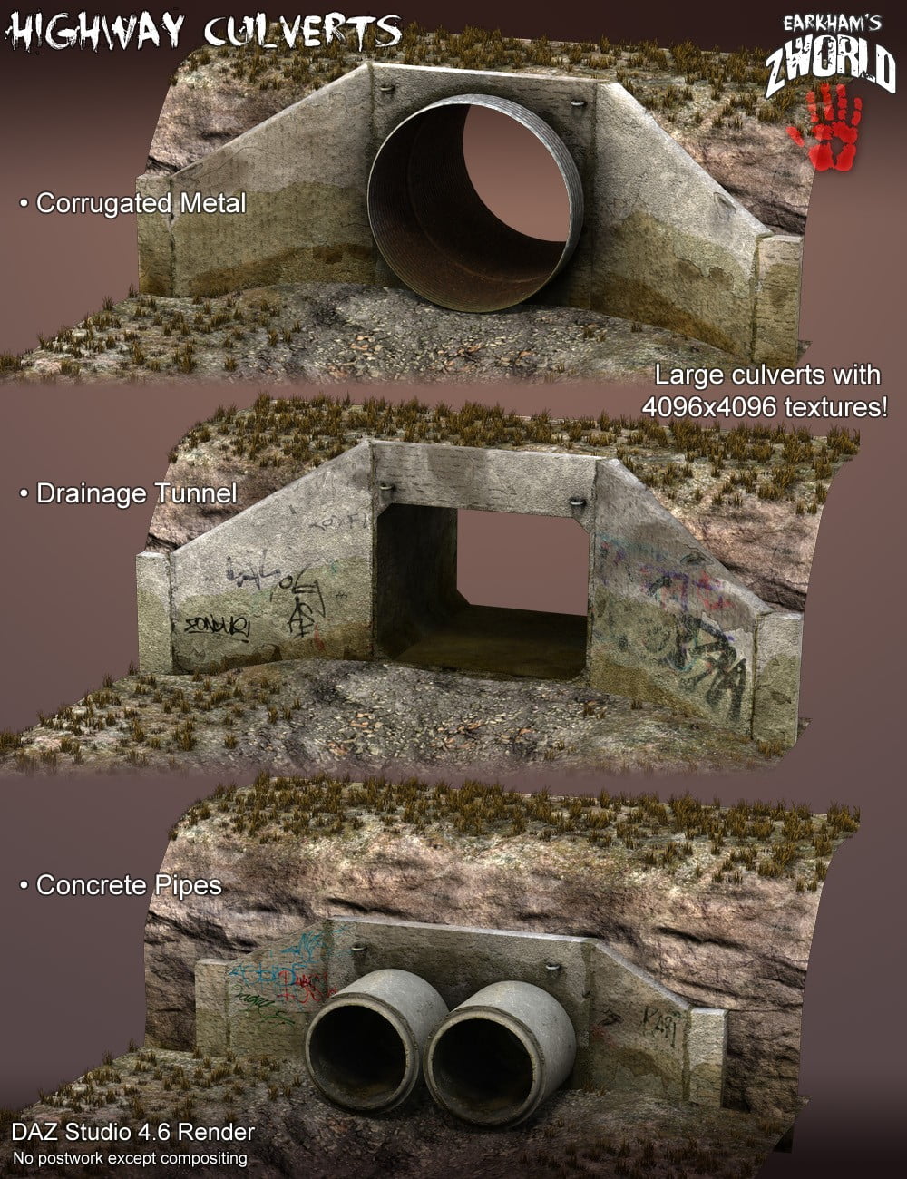 EArkham's ZWorld Highway Culverts