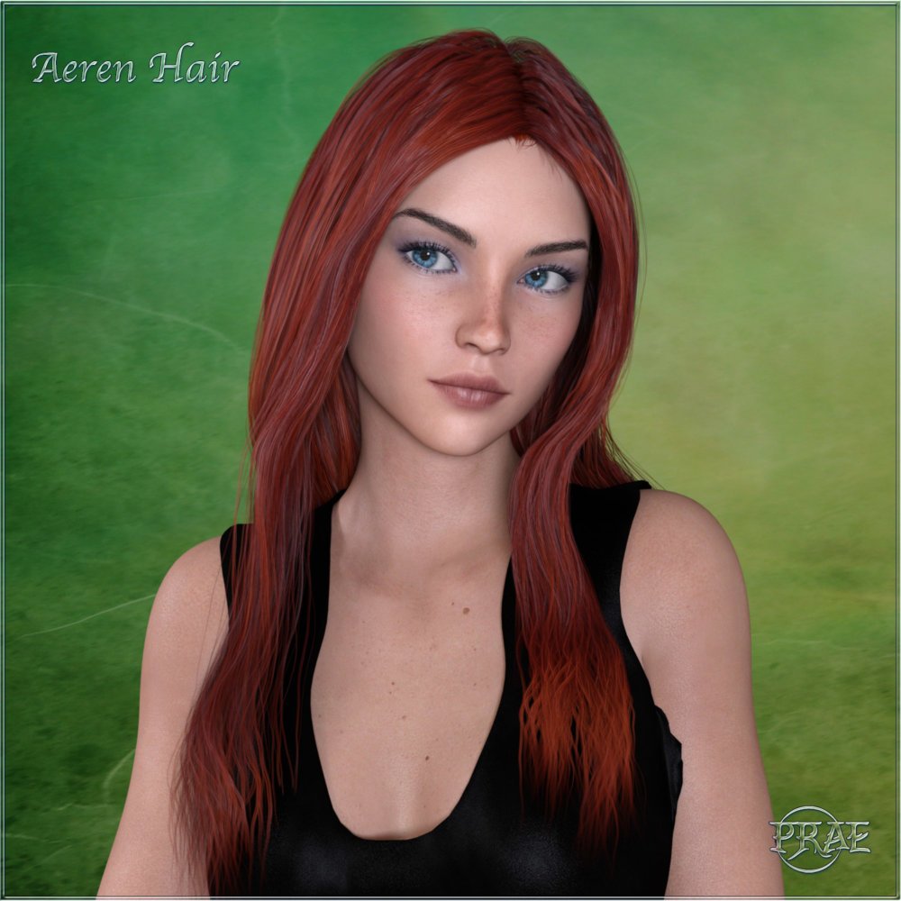 Prae Aeren Hair for G3 G8 Daz
