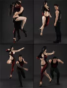 Action Heros Poses for Genesis 8 Female and Male