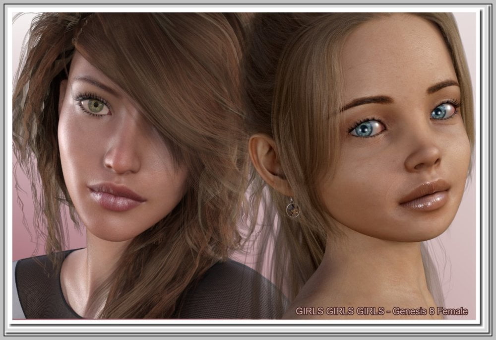 Girls Girls Girls - G8F 16 Characters