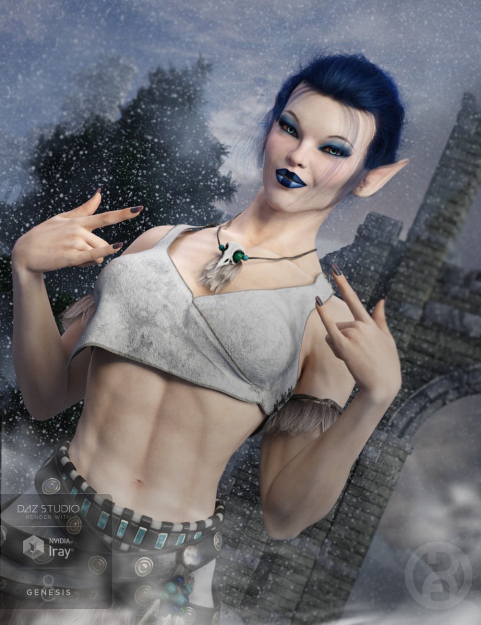 Wynnter Elf for Genesis 8 Female(s)