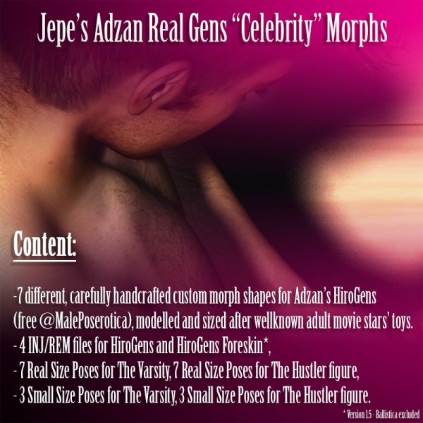 Jepe’s JARG 2.0 Celebrity Morphs (Add-On)