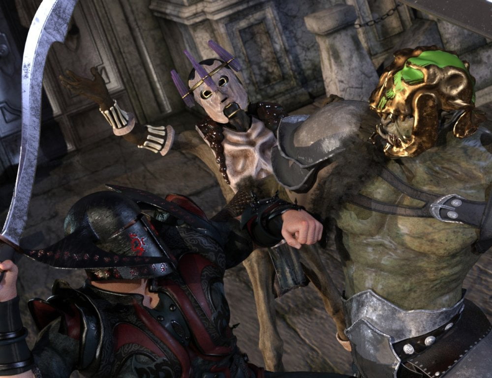 Doomed Helms for Genesis 8 Male(s)