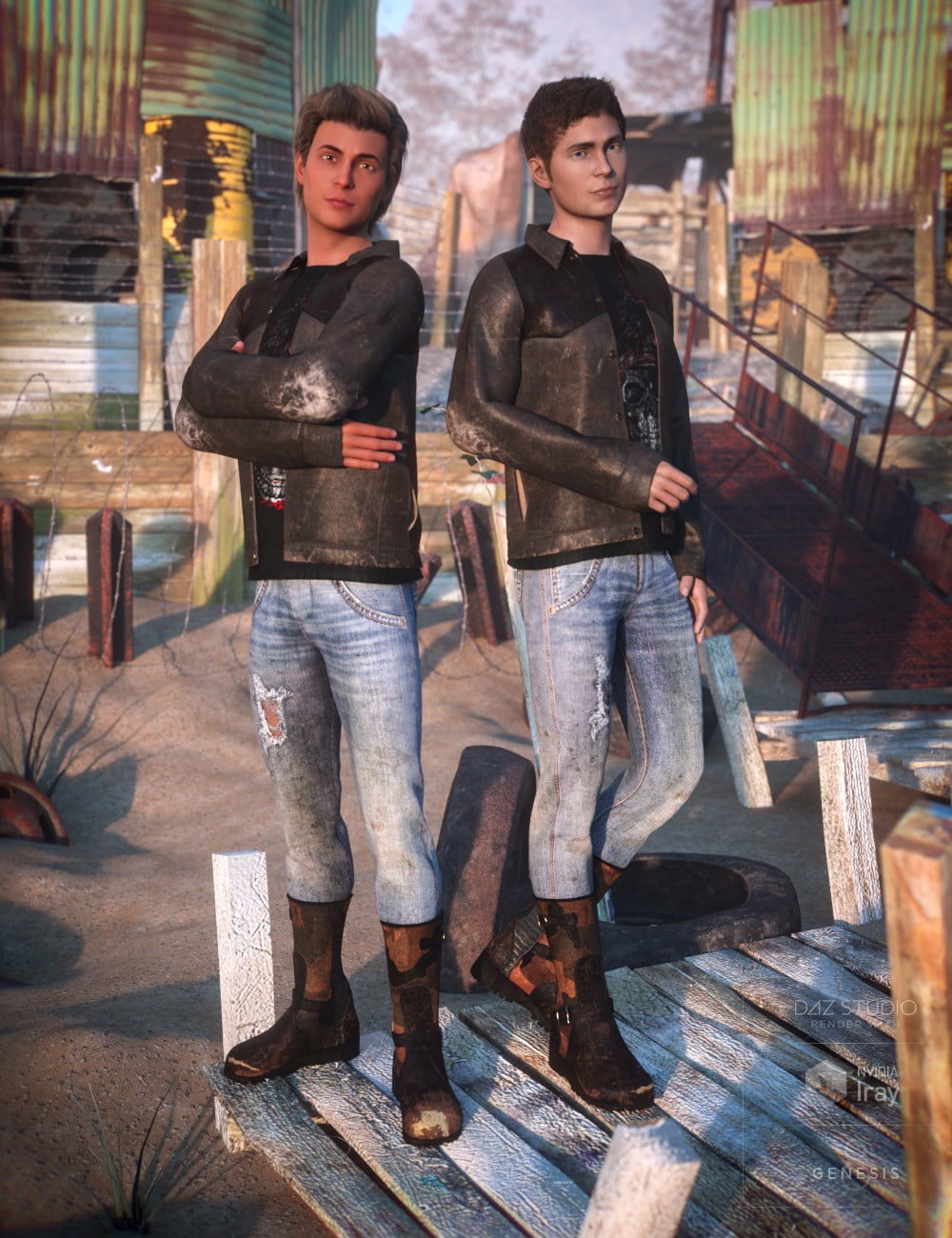 DeNimes Outfit for Genesis 8 Male(s)