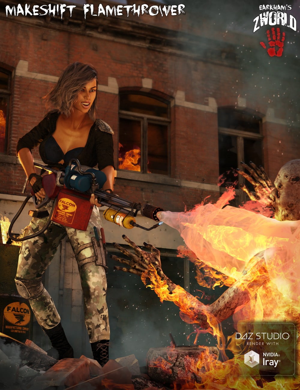 EArkham's ZWorld Makeshift Flamethrower