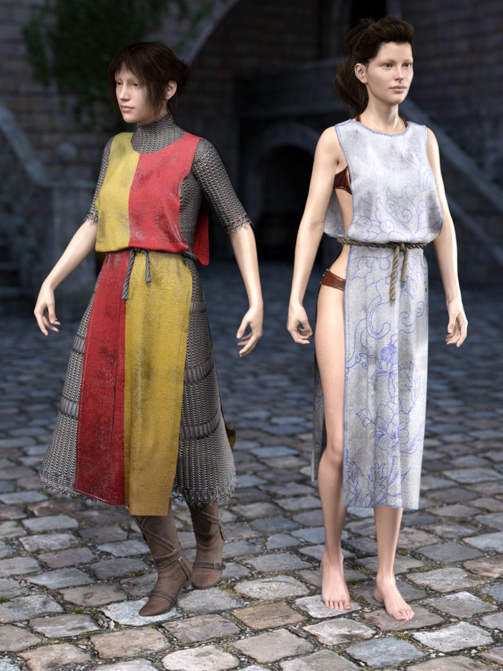 SY Rag Tunic dForce Iray Texture Add-On