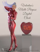 Valentine's Multi Purpose Digital Clock