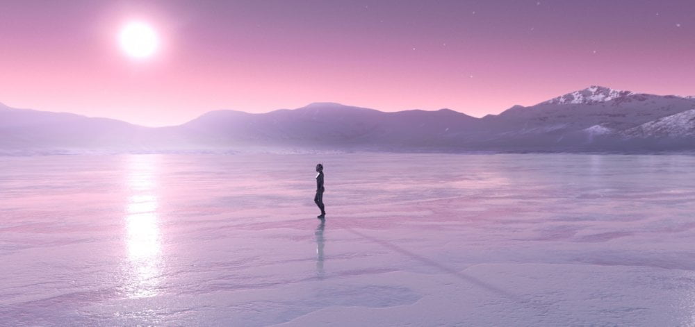 Frozen World - Icy Lake and Iray HDRI