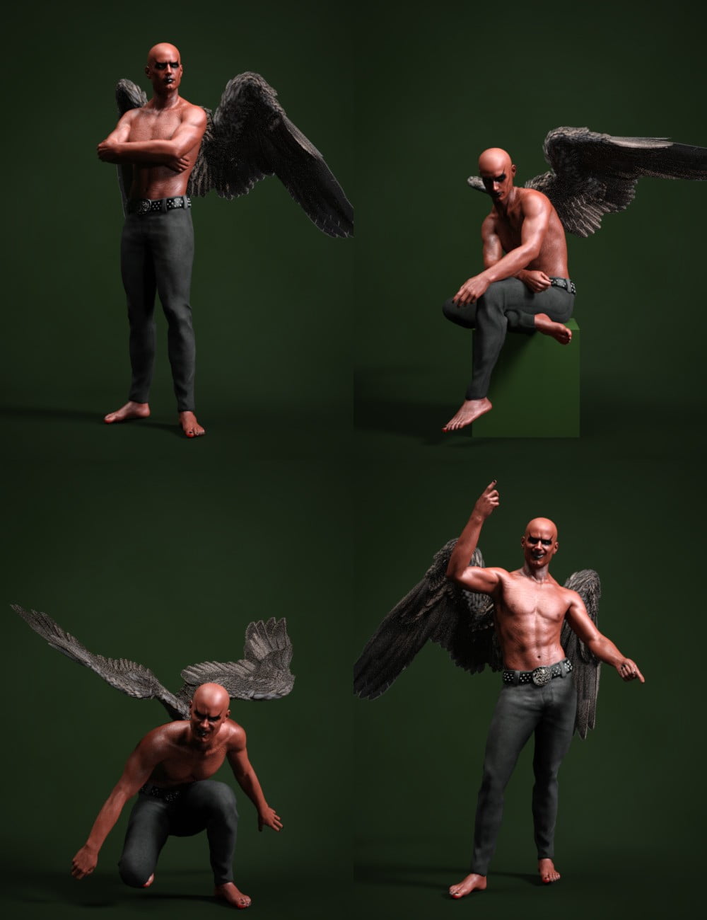 RealDevil Poses for Genesis 8 Male(s)