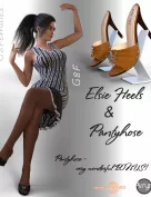 Elsie Heels and Pantyhose G8F