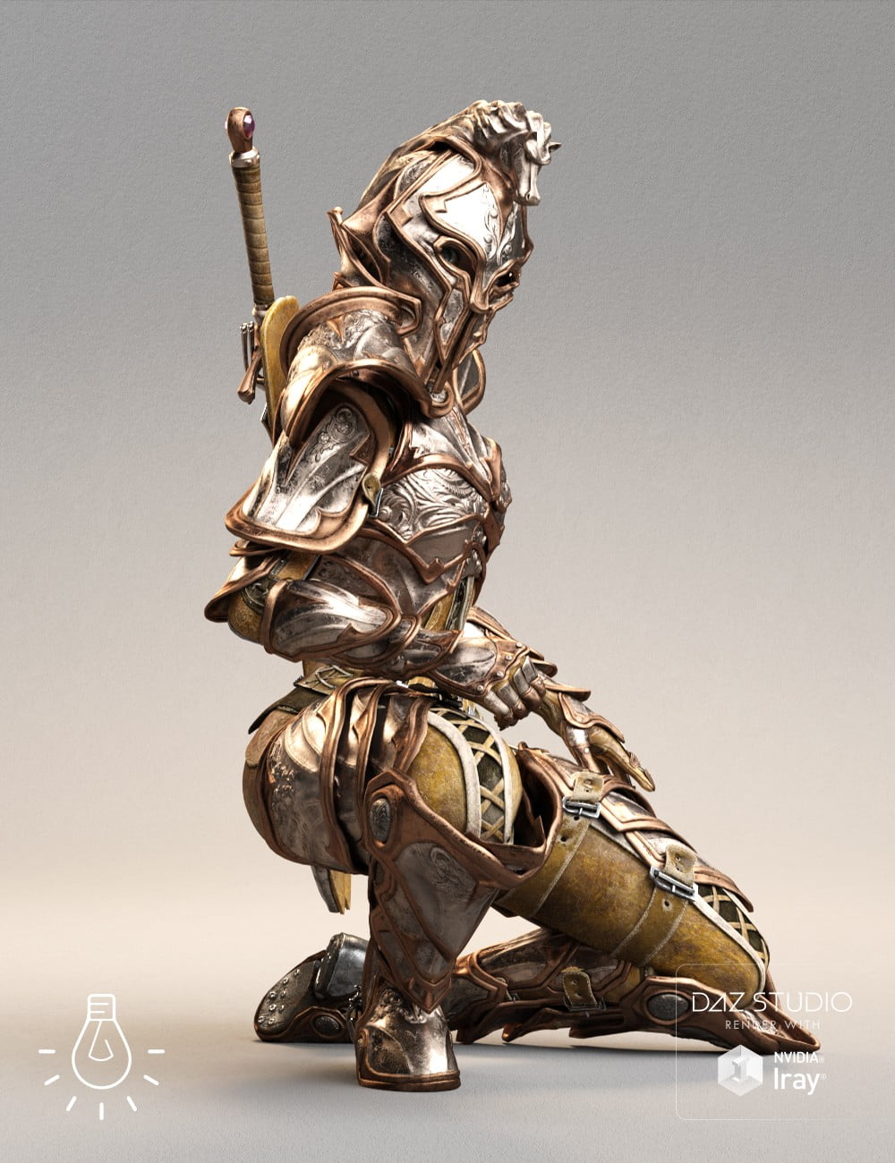 LI Incandescent - Portrait Lighting for Iray