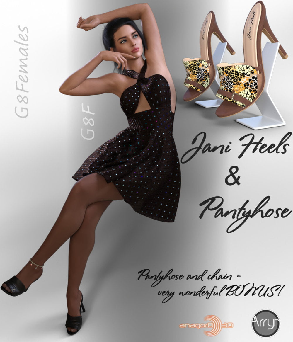 Jani Heels and Pantyhose G8F