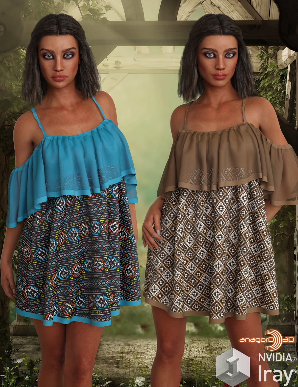 VERSUS - dForce - Gypsy Dress for G8F