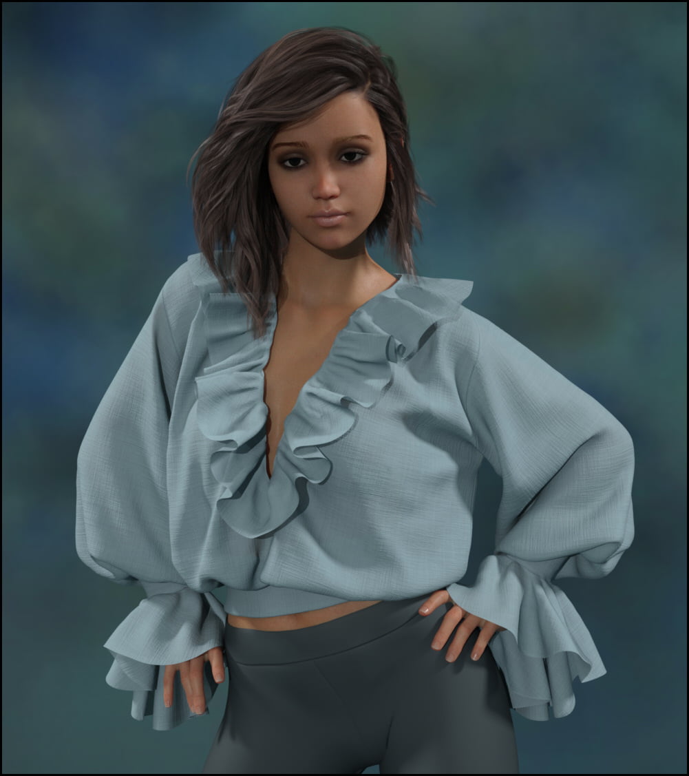 dForce - Poets Shirt for G8F