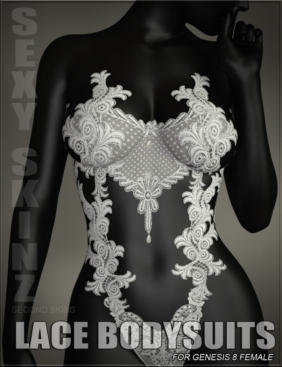 Sexy Skinz – Lace Bodysuits for Genesis 8 Female