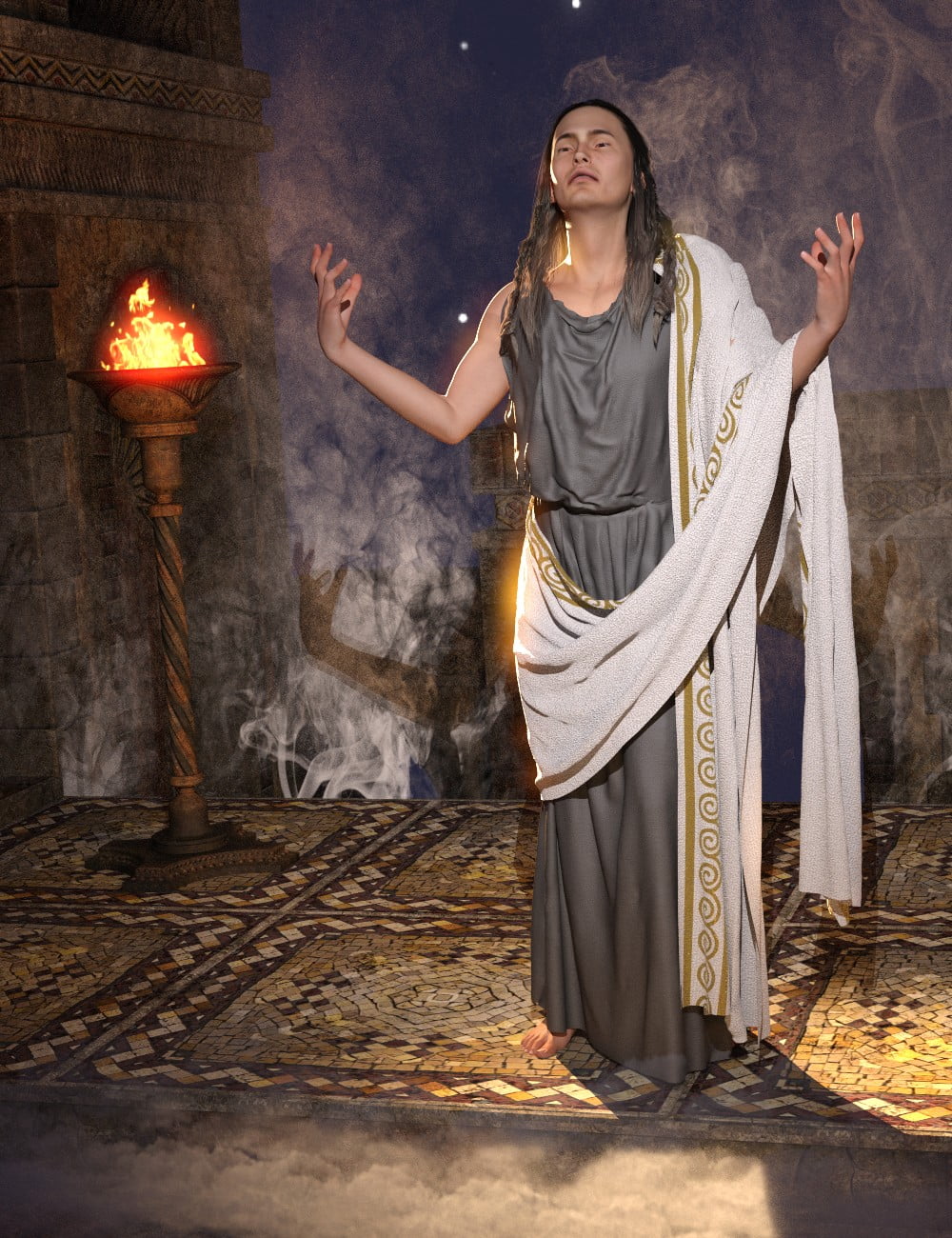 SY dForce Roman Clothing Pack Genesis 8 Male