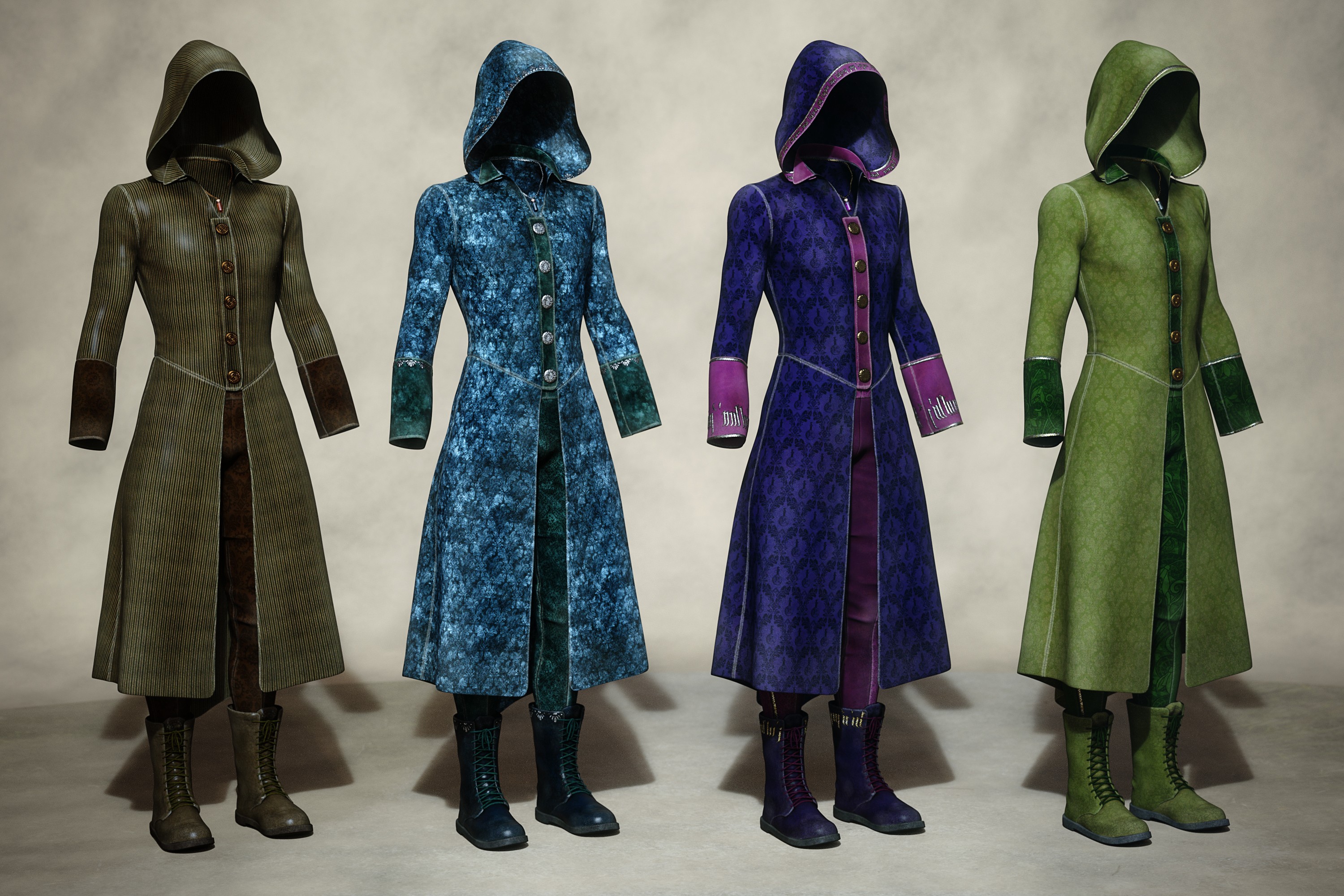 Wizard Apprentice Outfit Textures