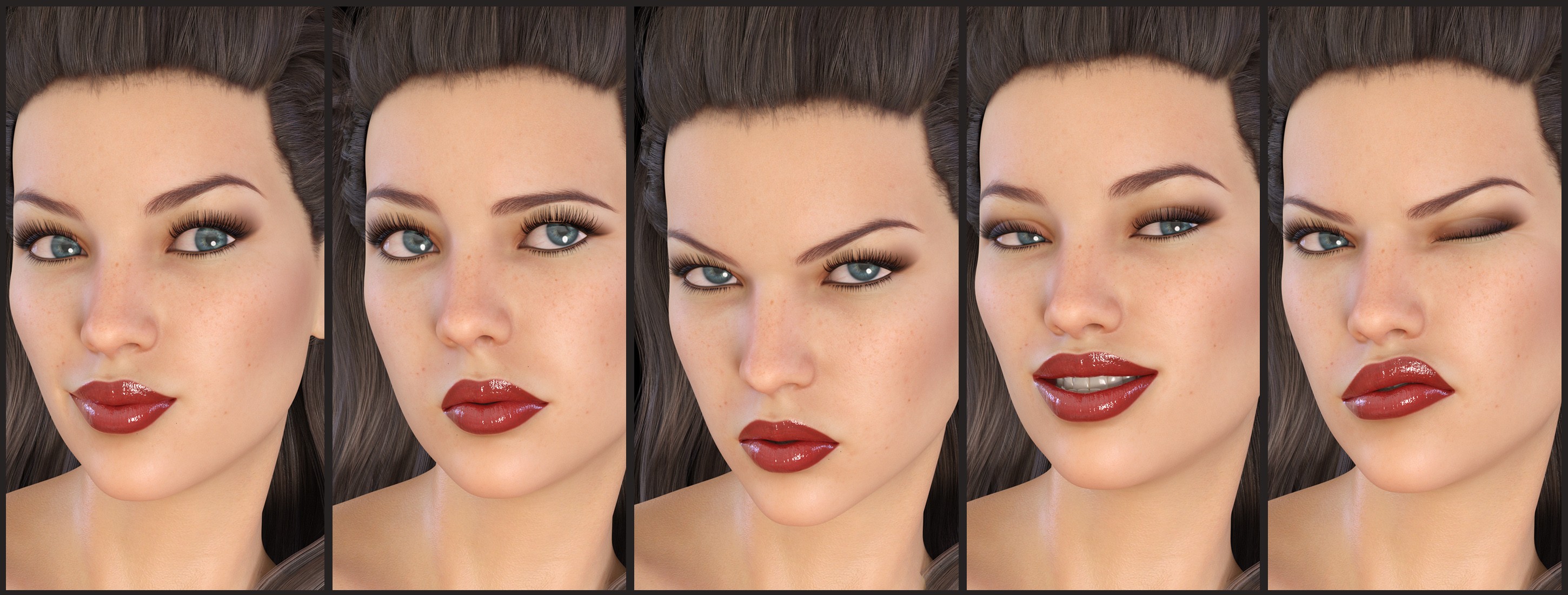 Z Utility Series: Real Life Expressions for Genesis 3 and 8 Female