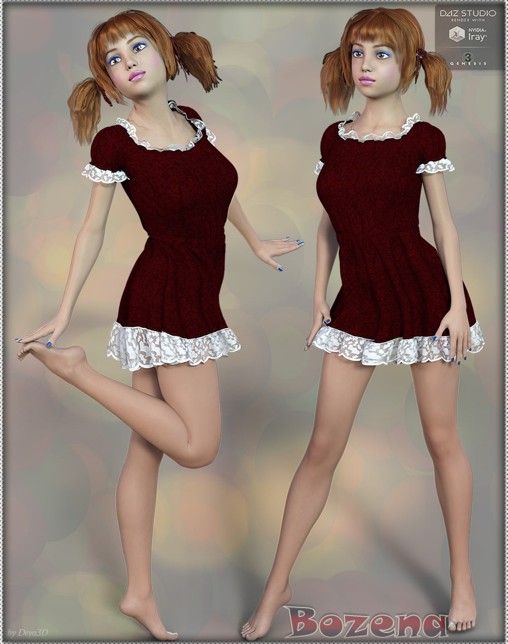 TDT-Bozena Iray for Genesis 3 Female