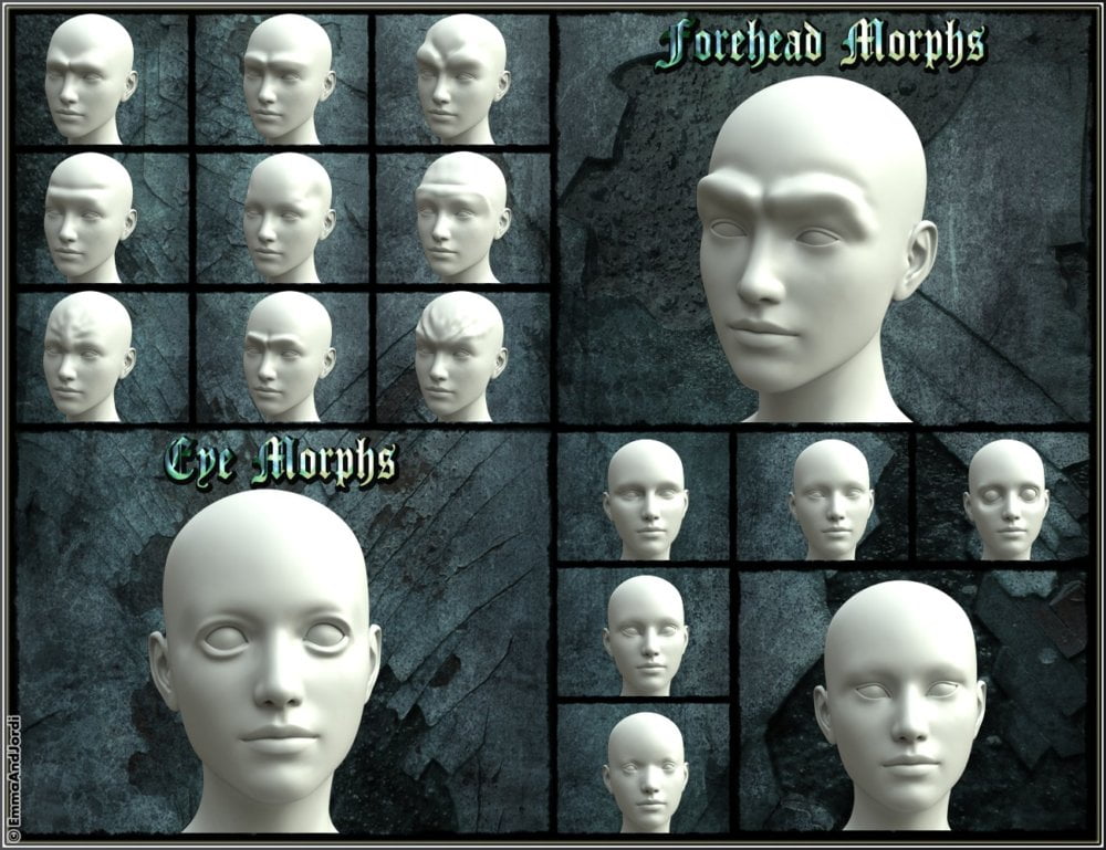 EJ Fantasy Races Creator and Morphs for Genesis 8 Female(s) and Male(s)