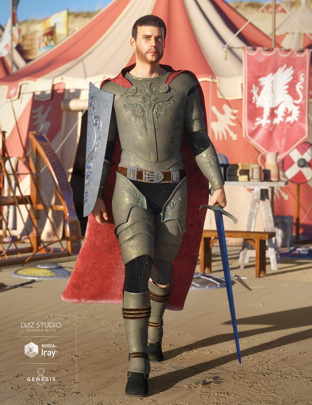 Knight Champion Outfit Textures