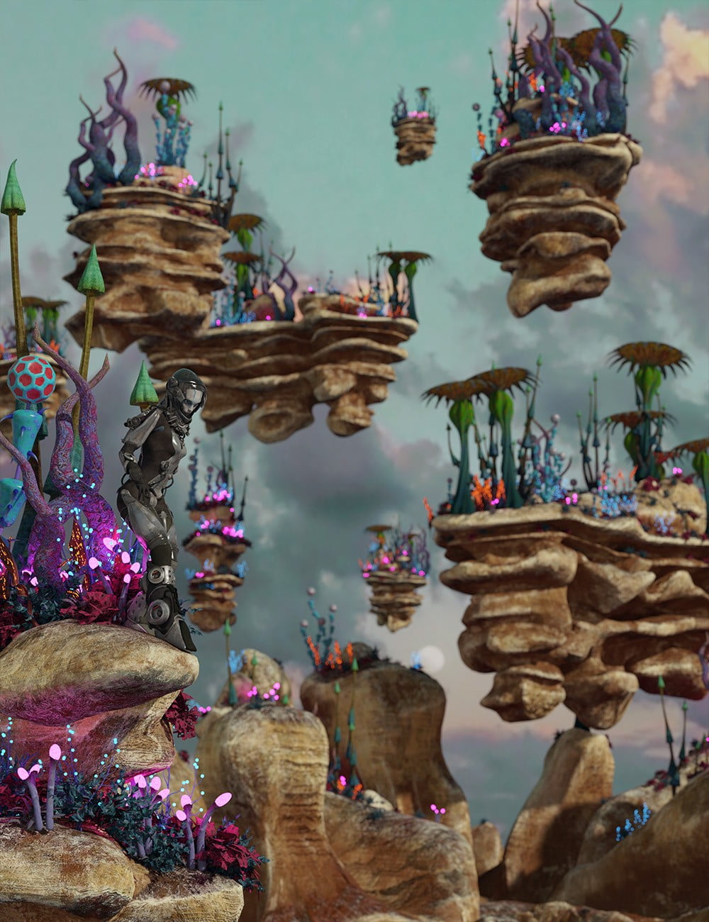 Alien Landscape Construction Set