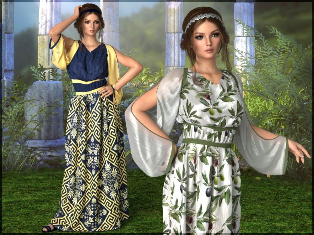 Epic: dForce - Tadema Dress for G8F