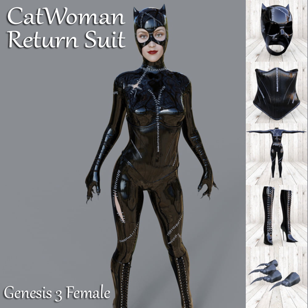 Catwoman Return Suit For G3F