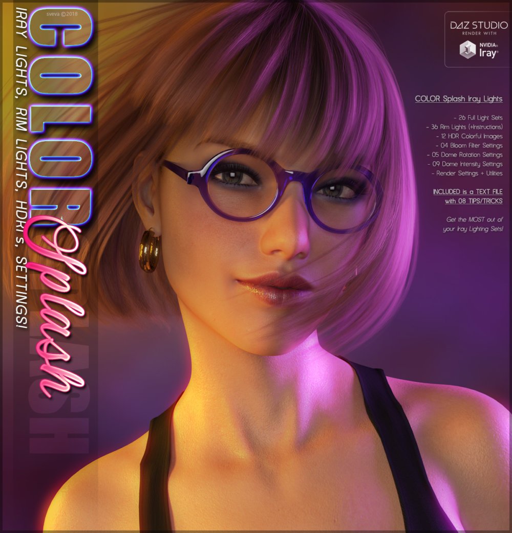 SVs COLOR Splash Iray Lights