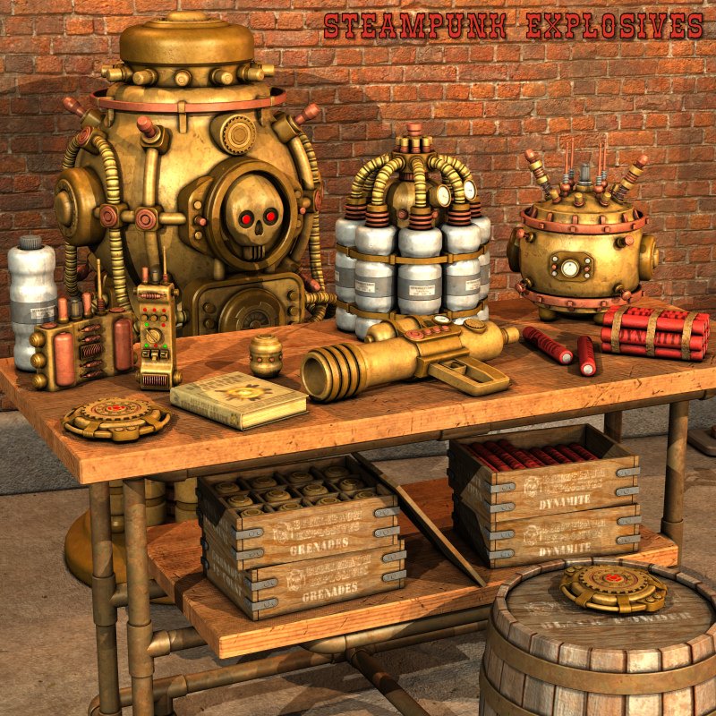 Steampunk Explosives