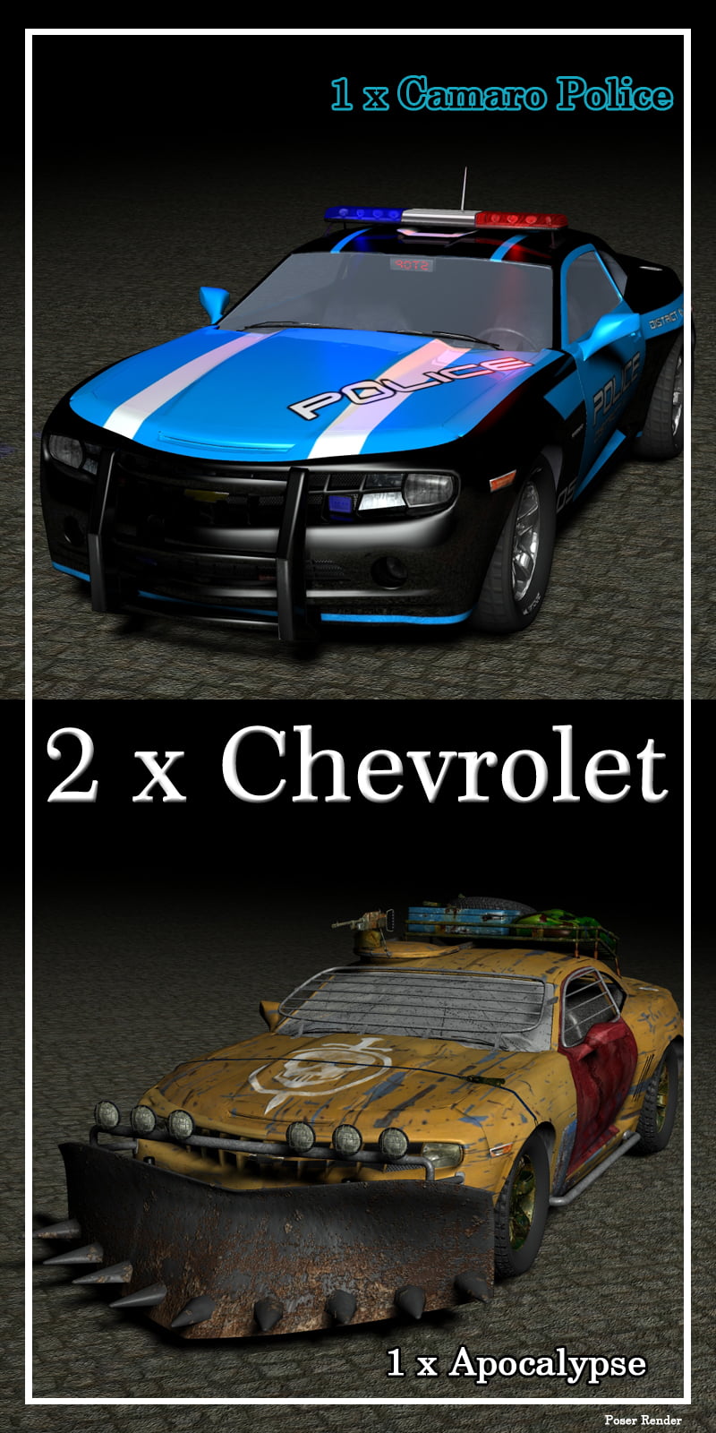 Chevi Camaro 2in1