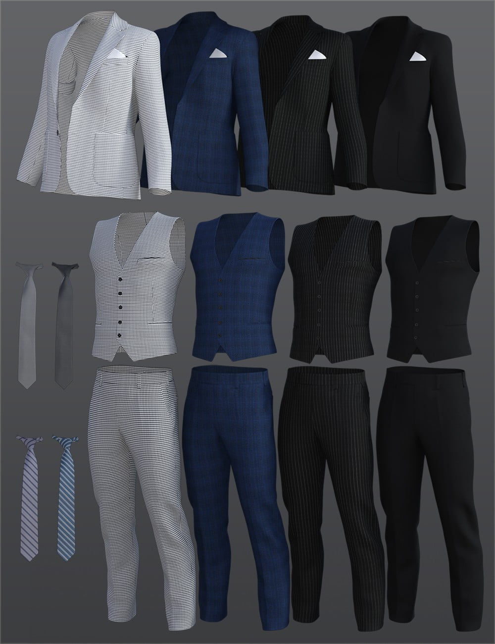 H&C Business Suit for Genesis 8 Male(s)
